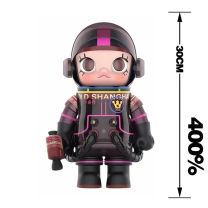 POP MART Giant Space Molly 400% Series Limited Edition Anime Action Figure Decorative Ornament Collectible Christma Gift