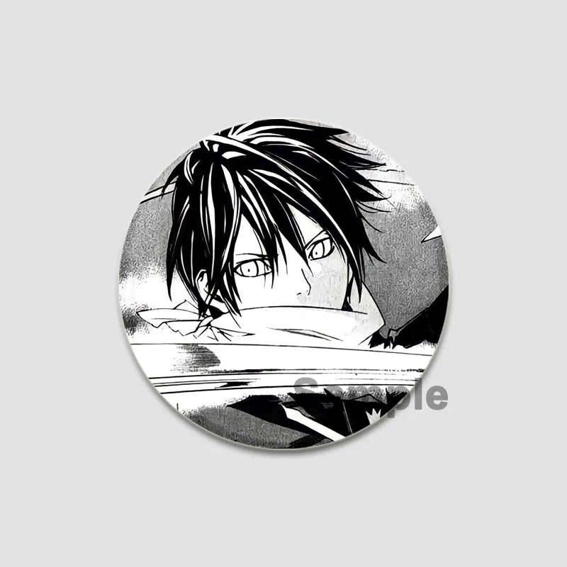 Anime Noragami Brooch Pin Cosplay Yato Yukine Cute Cartoon Badges