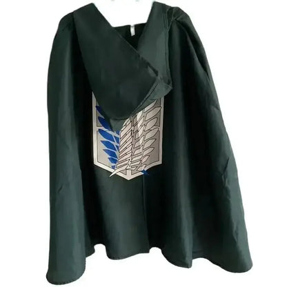 Halloween Kids Anime Attack On Titan Cloak Shingeki No Kyojin Scouting Legion Cosplay Costume Cos Green Cape Mens Clothes Women