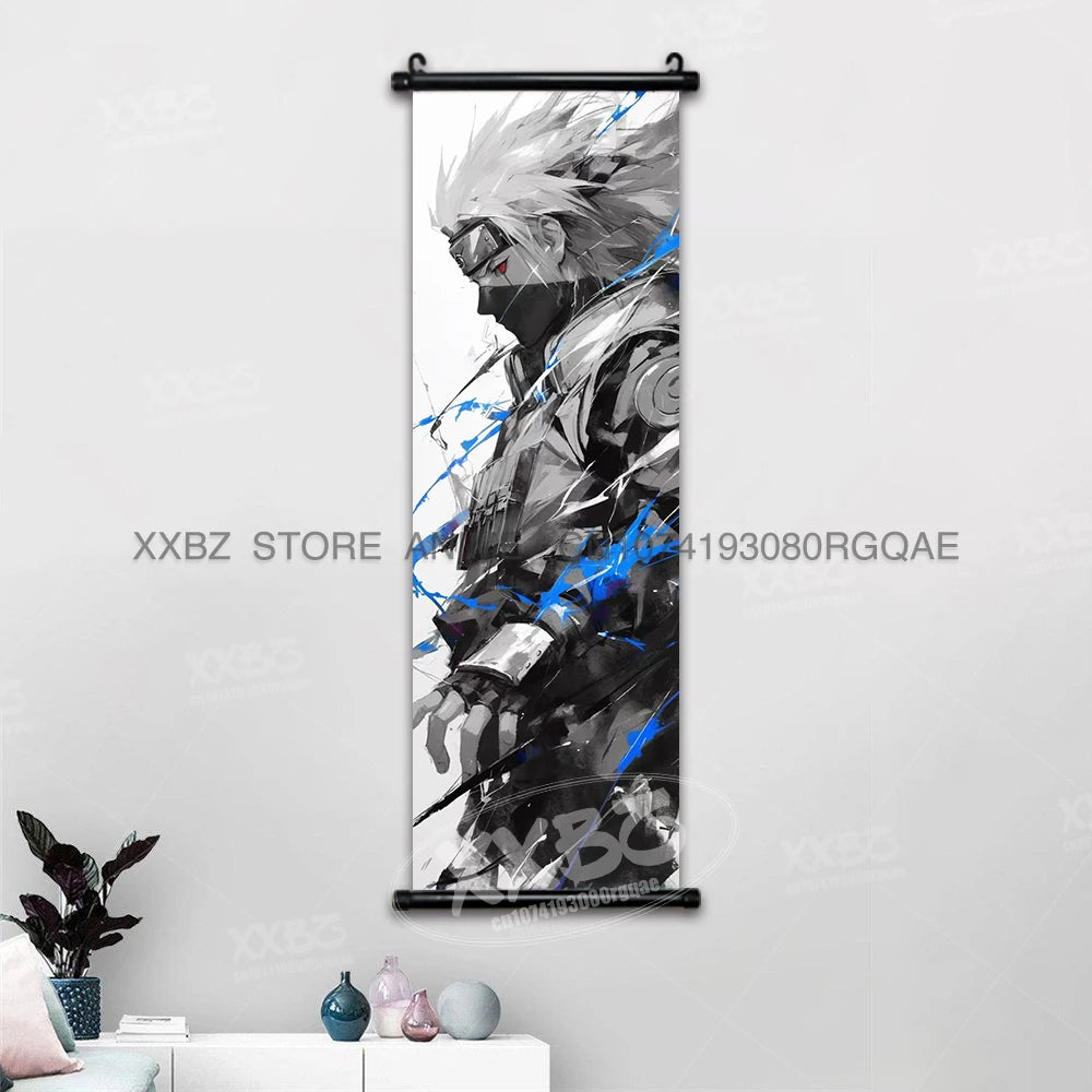 Naruto Hyuga Hinata Canvas Scroll