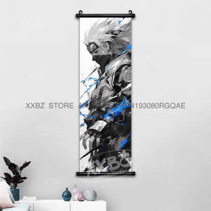 Naruto Hyuga Hinata Canvas Scroll