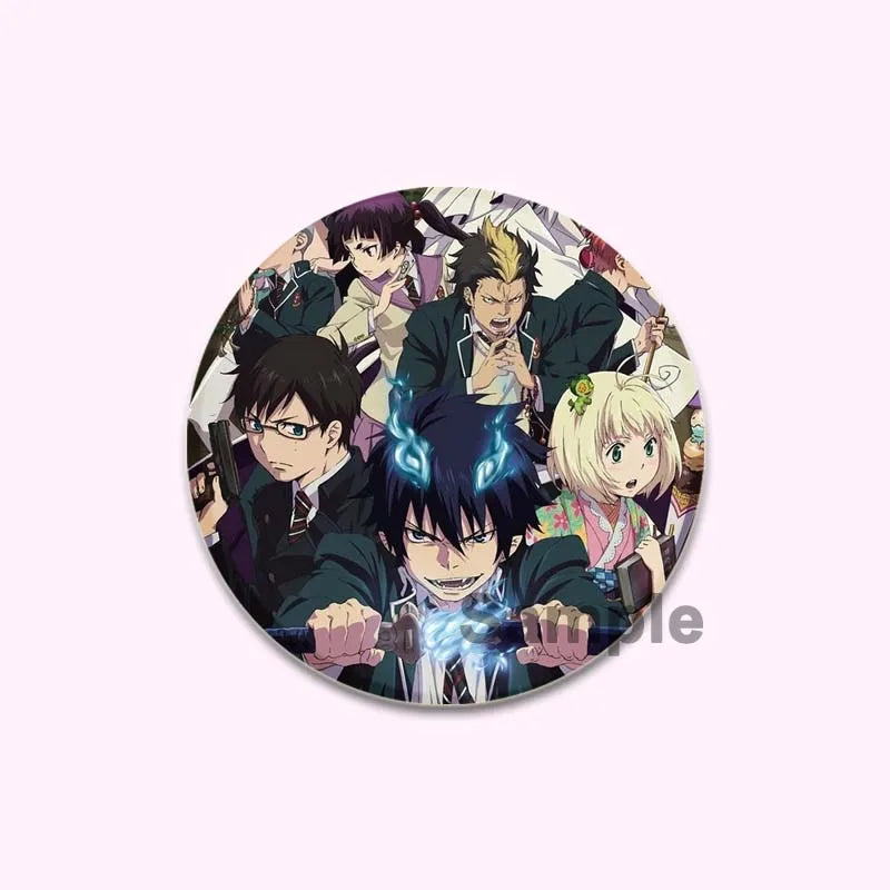 Blue Exorcist Okumura Rin Brooch Pins
