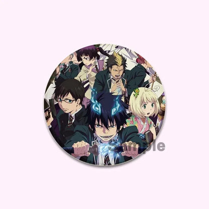 Blue Exorcist Okumura Rin Brooch Pins