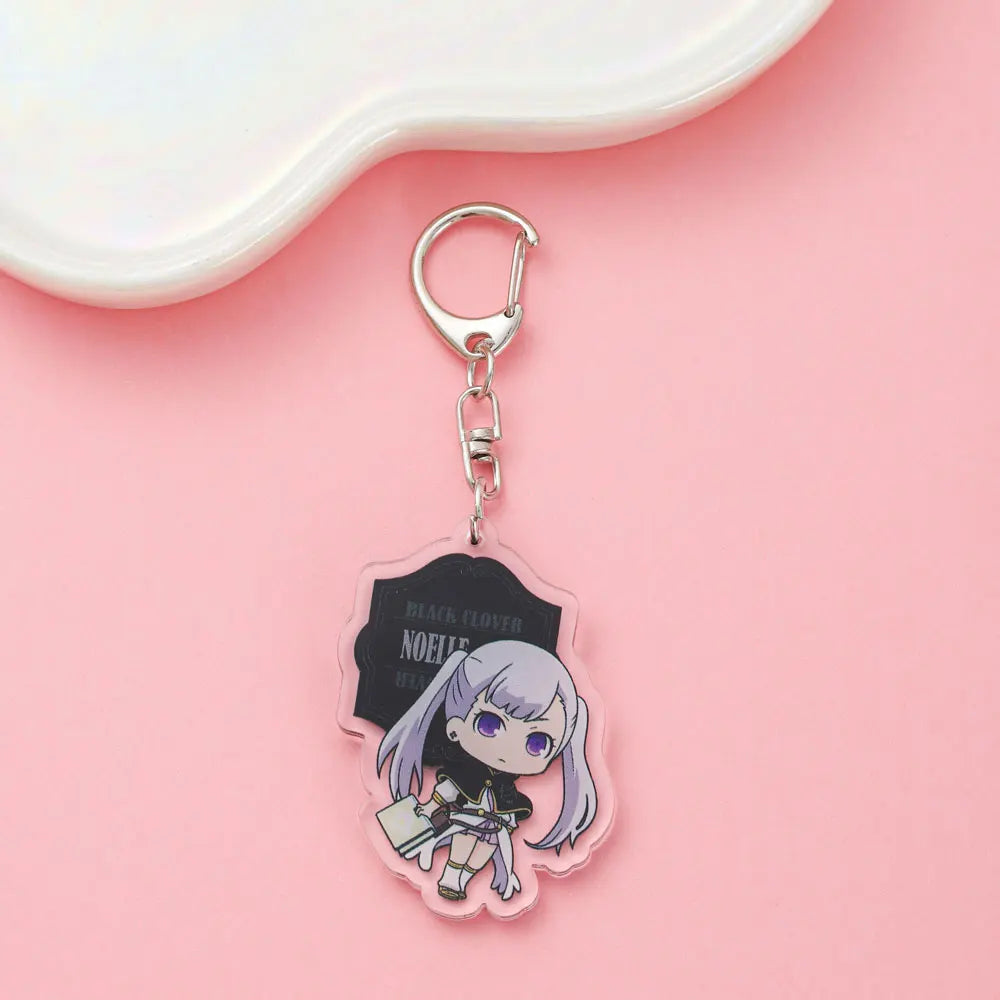 Black Clover Acrylic Keychain