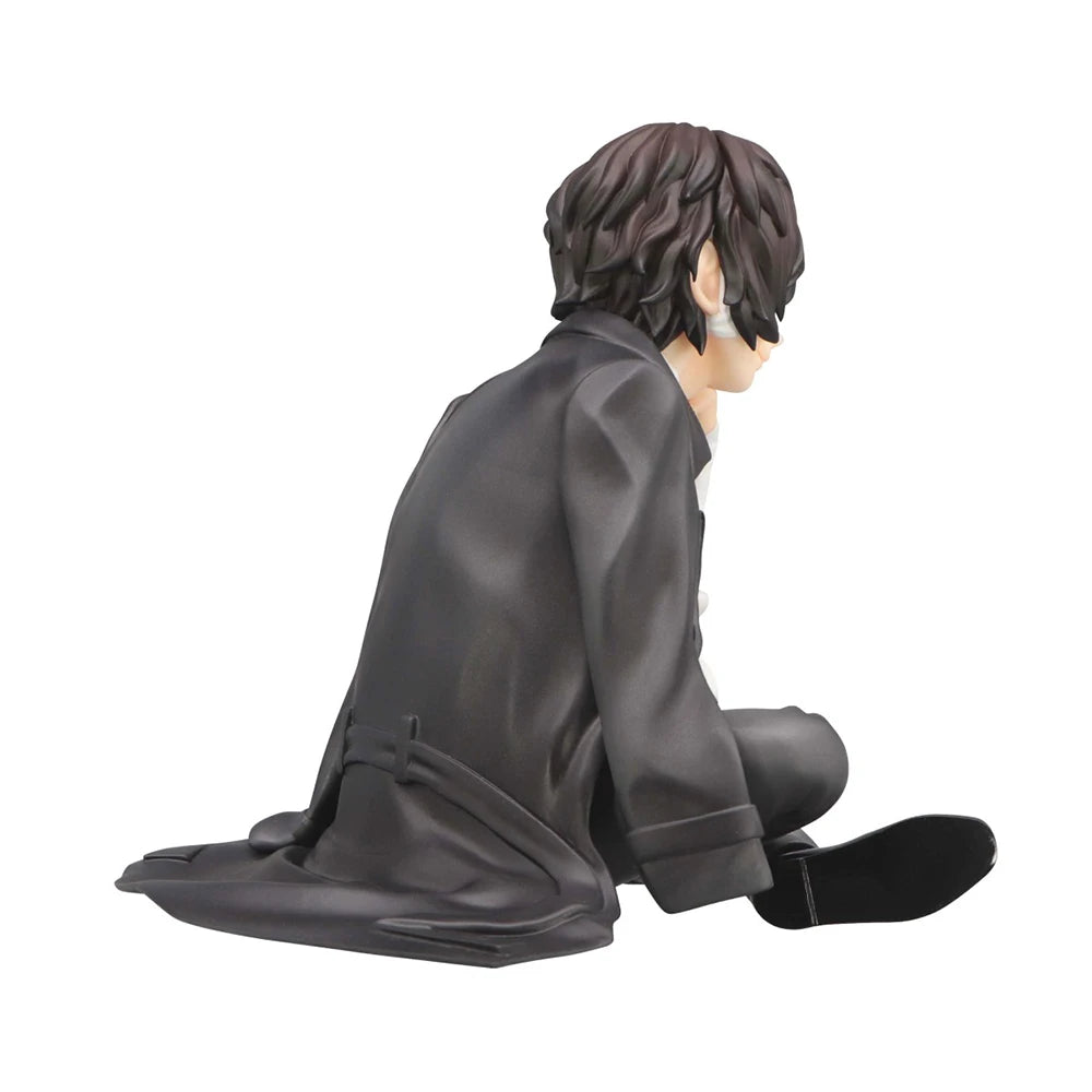 Japan Anime Figures BSD Figurine Dazai Osamu Nakahara Chuuya Noodles Press Action Figure PVC Model Collection Toy Christmas Gift