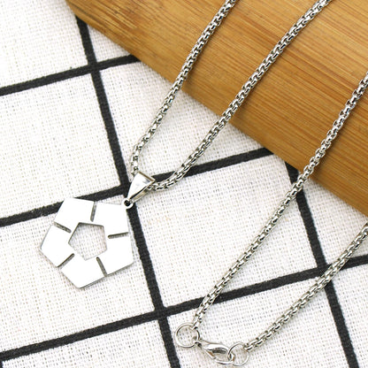 Anime Football Pendant Necklace
