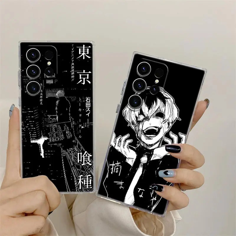 Tokyo Ghoul Kaneki Clear Phone Case