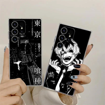 Tokyo Ghoul Kaneki Clear Phone Case