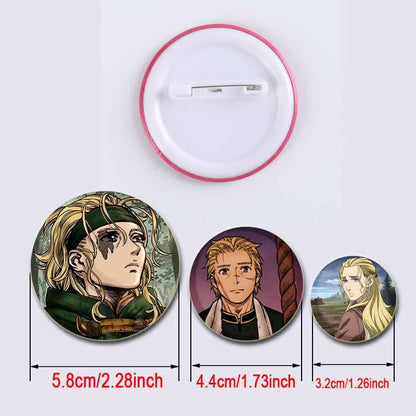 Vinland Saga Brooch Badge