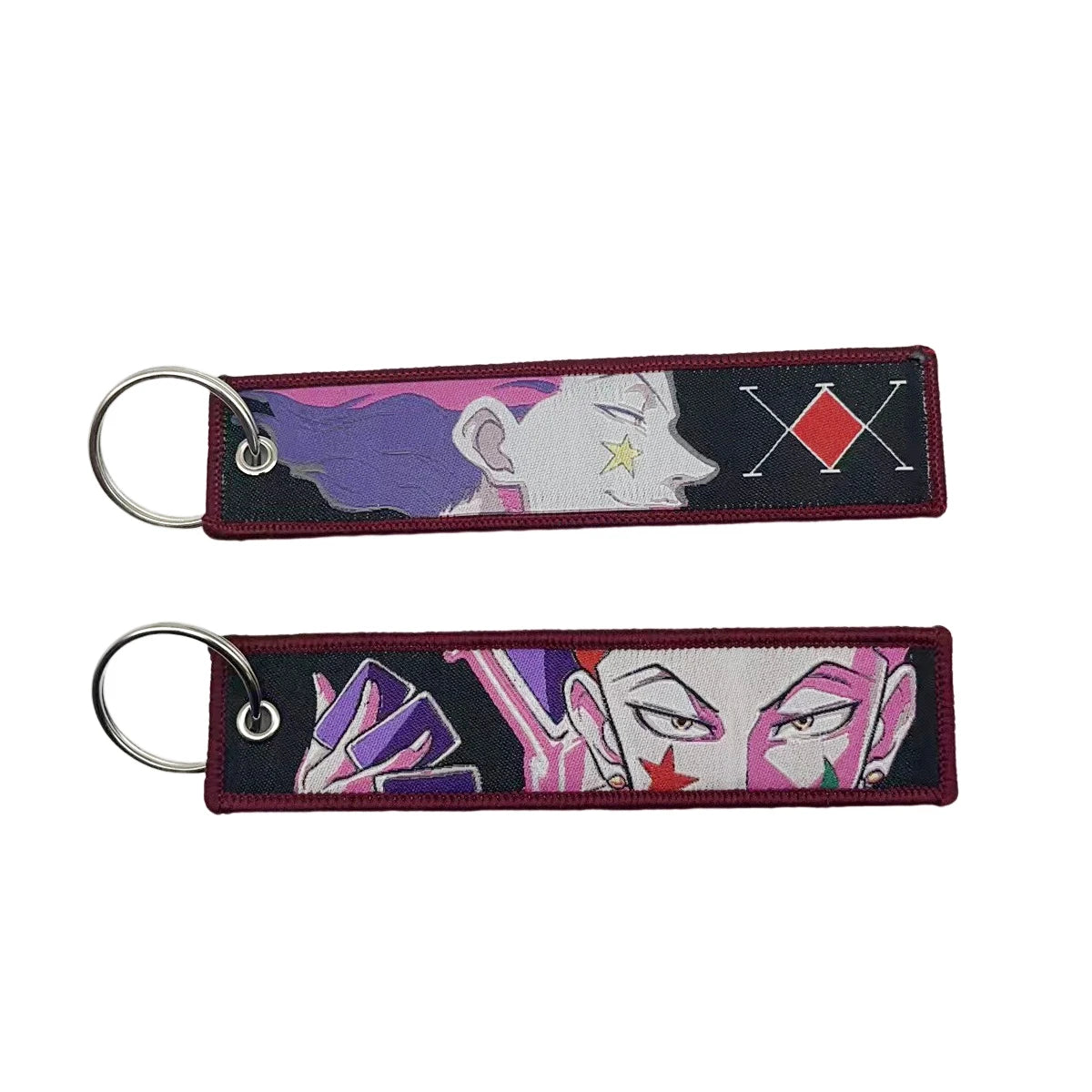 Anime Lock Keychain Pendant