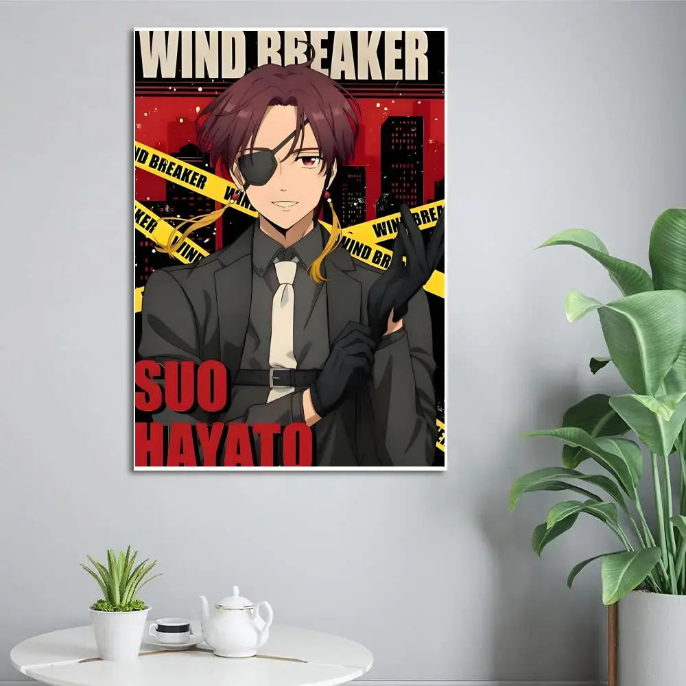 Wind Breaker Poster Wall Sticker