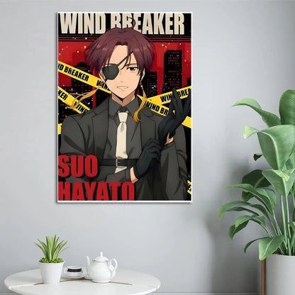 Wind Breaker Poster Wall Sticker