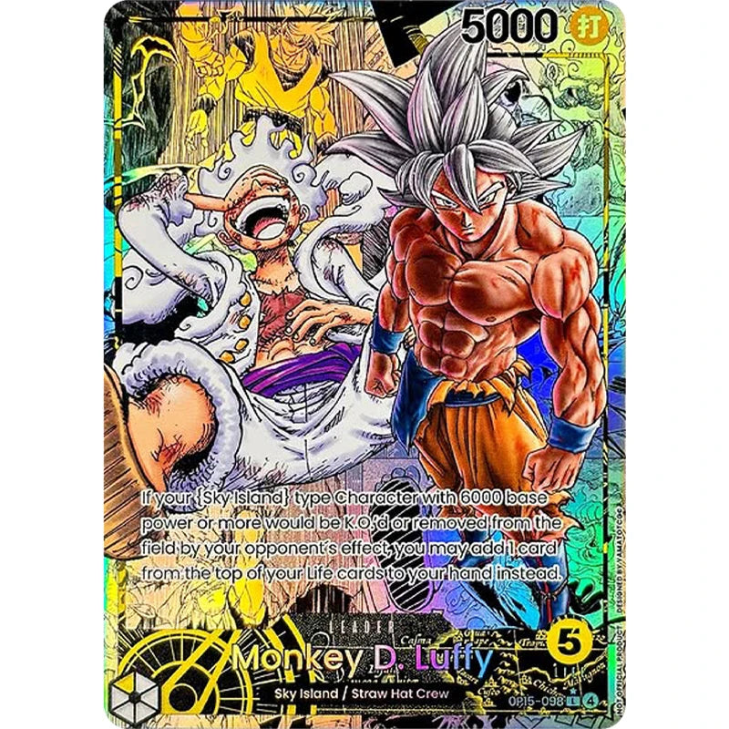 One Piece Luffy TCG Cards