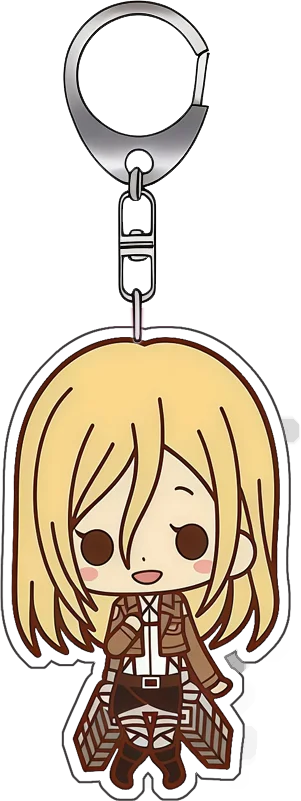 6Cm Acrylic Keychain for Attack on Titan Armin Arlert nime Cartoons Backpack Decoration Pendant Cute Anime Merchandise Fan Gift