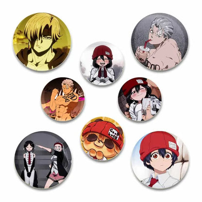 Undead Unluck Character Pin