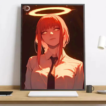 Chainsaw Man Makima Canvas Poster