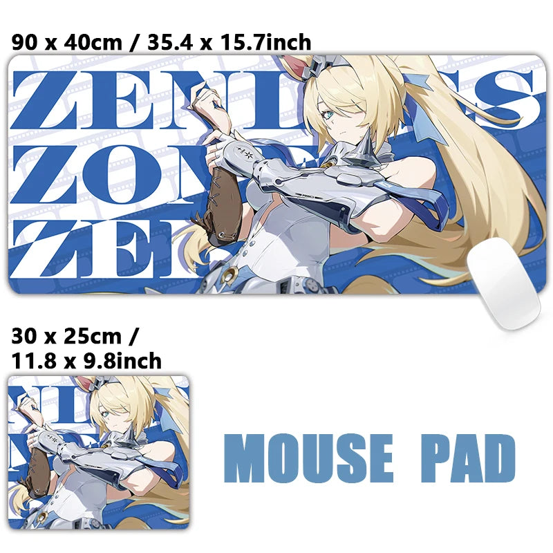 ZZZ Gaming Hoshimi Miyabi Ye Shunguang Remielle Sigrid Mouse Pad