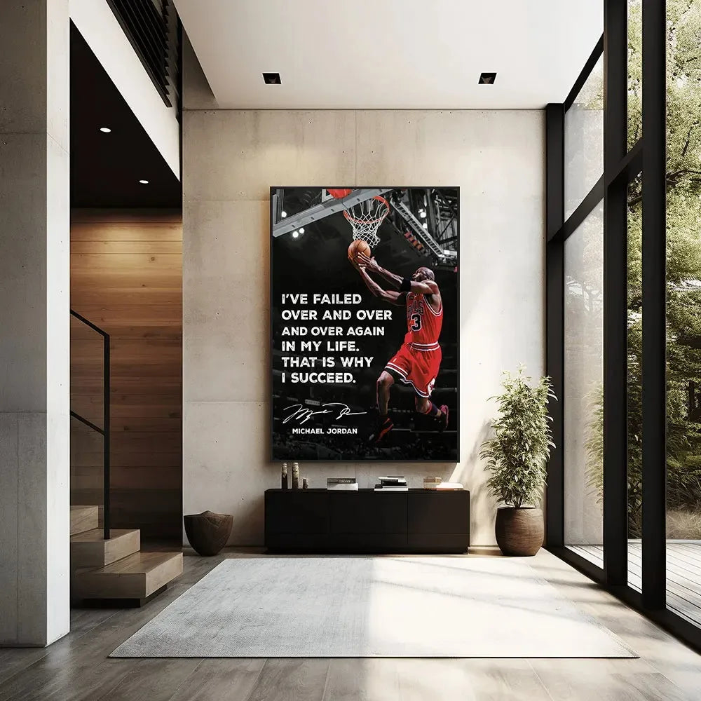 Jordan Kobe Canvas Print