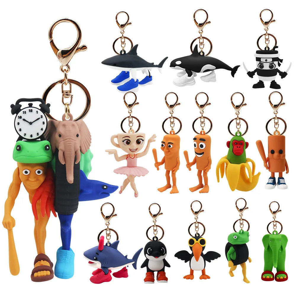 Italian Brainrot Tungtungtung Keychain