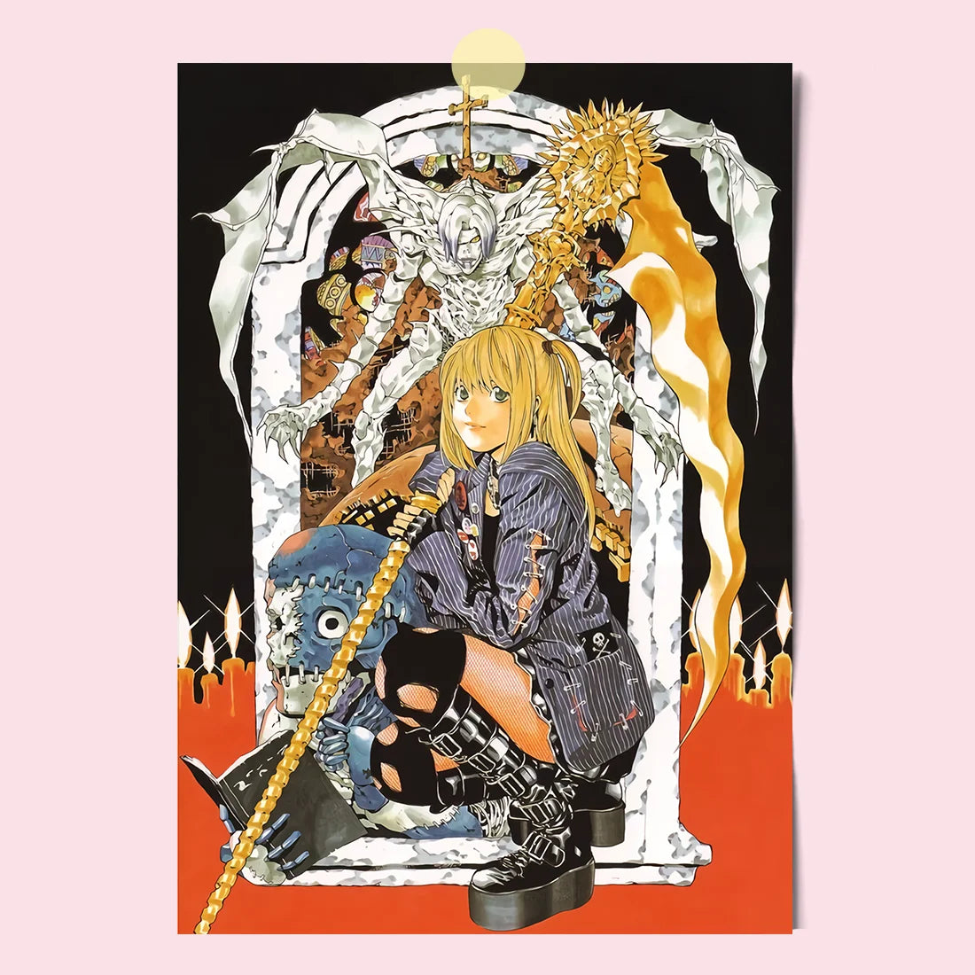 Death Note Light Yagami Canvas Poster