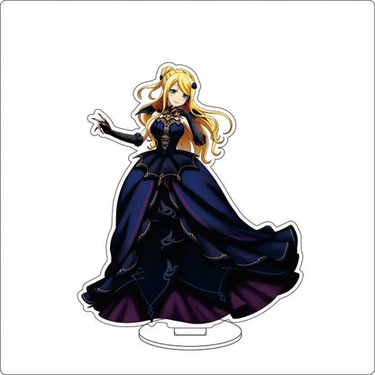 Anime Overlord Acrylic Stand Ornaments Ainz Ooal Gown Shalltear Bloodfallen albedo Cocytus Figure Stand Halloween Gifts