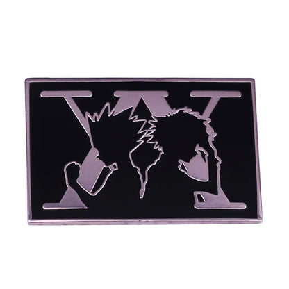 HunterXHunter Kurapika Clown Magician Hisoka Morow Gon & Killua Badass Prodigy Pin Anime HxH Brooch