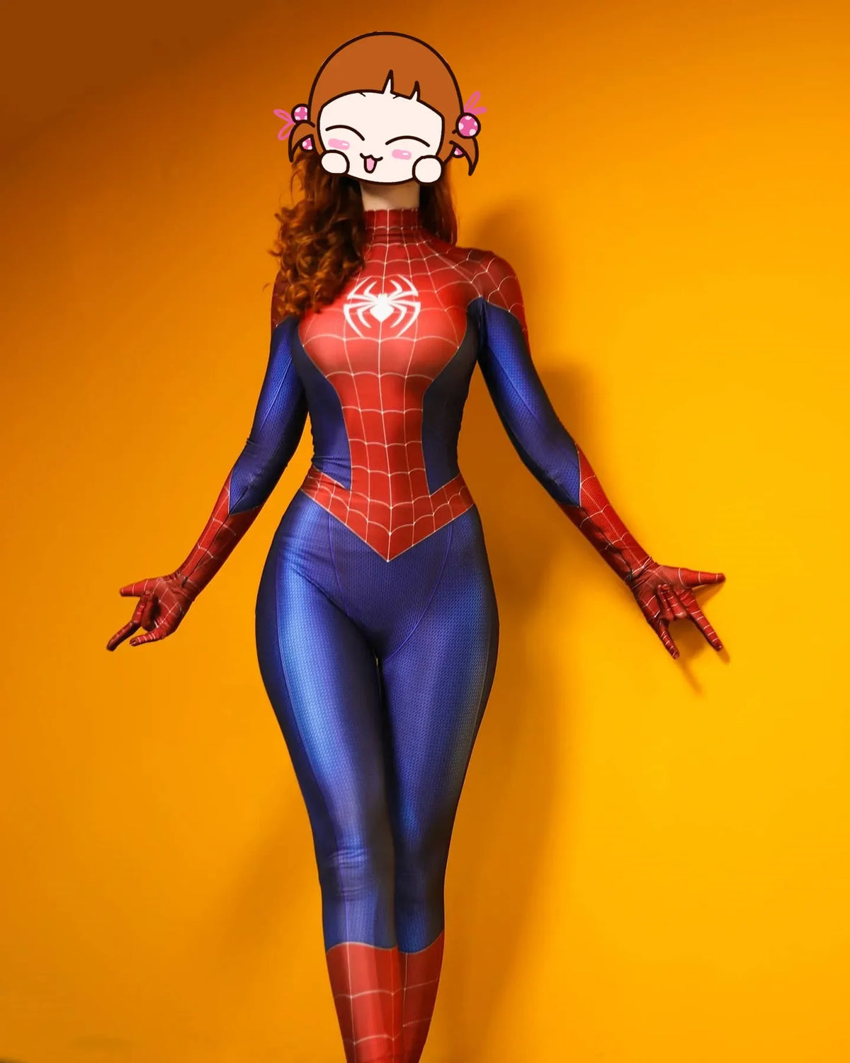 Spider-Man Spider-Woman Bodysuit