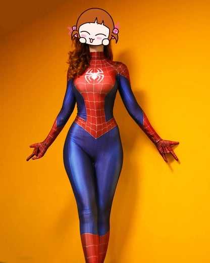 Spider-Man Spider-Woman Bodysuit