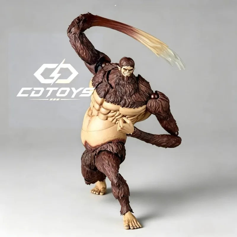 In Stock NEW KO KAIYODO Amazing Yamaguchi Revoltech Attack on Titan Beast Titan Action Figure Toy Model Gift