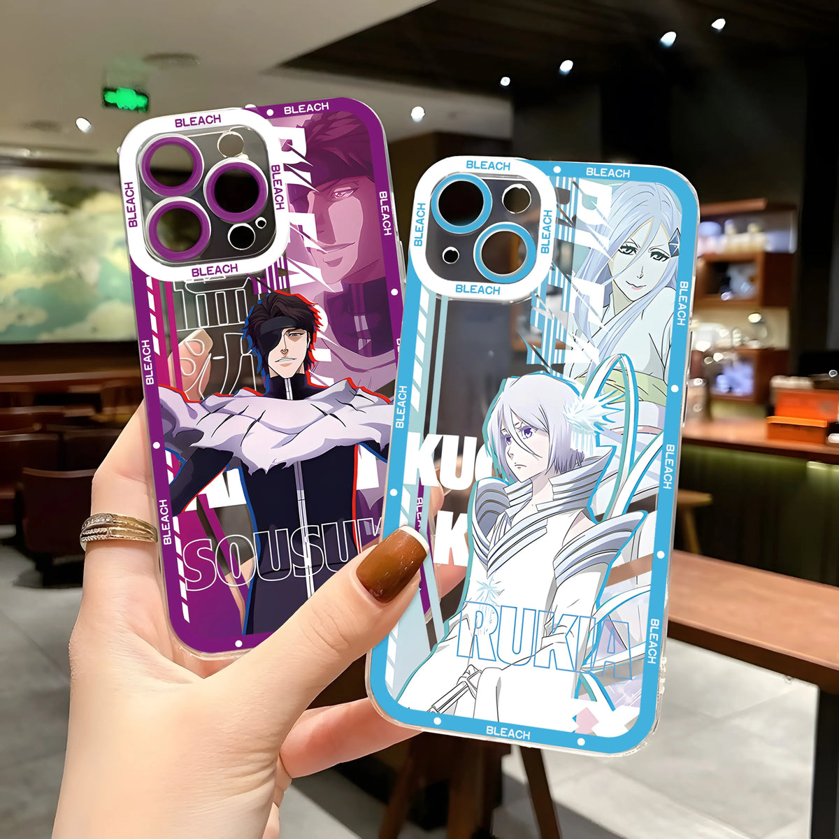 Bleach Kurosaki Ichigo Transparent Phone Case