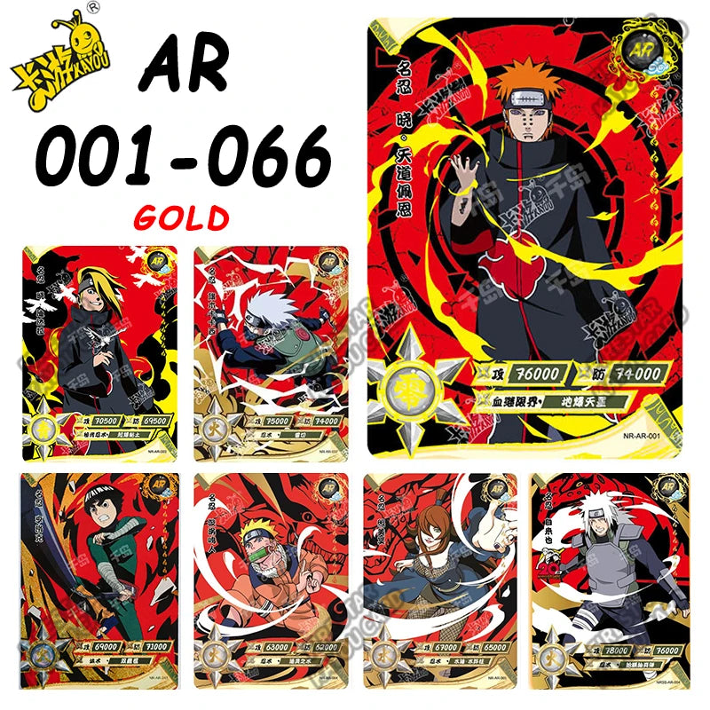 Naruto KAYOU Card Full Set Rare BP NR SE GP CP SP CR MR PR SV SLR OR AR NR UR ZR TR Cards Uzumaki Naruto Anime Collectible Card