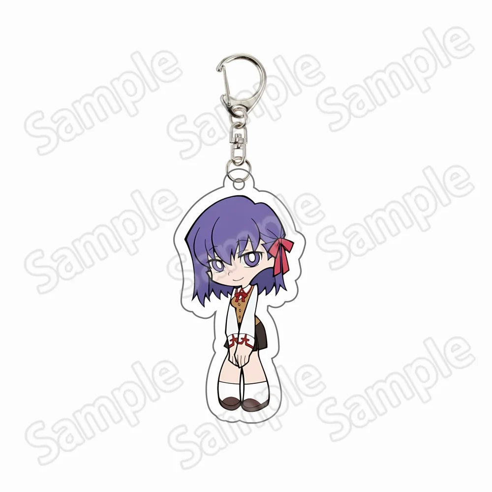 Anime Game Fate Grand Order FGO Saber Gilgamesh Mash Merlin Enkidu Ishtar Jeanne Ereshkigal Acrylic Keychain Keyring Pendant