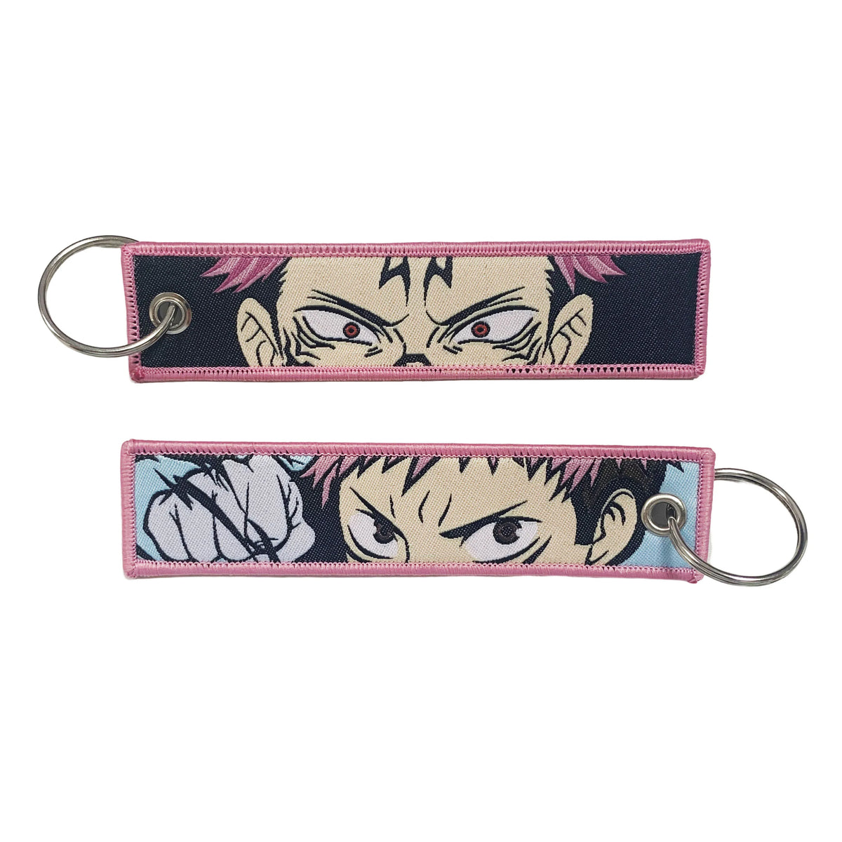 Anime Girls Embroidery Keychain