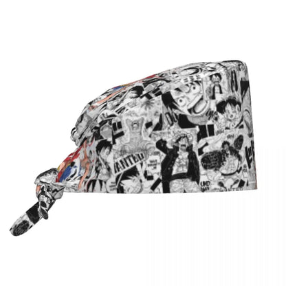 One Piece Custom Scrubs Cap