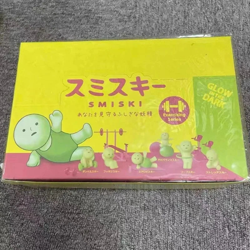 Sonny Angel Mini Figure Smiski Birthday Sunday Living Yoga Work Bath Hippers Moving Series Mystery Surprise Blind Box Toys Gifts