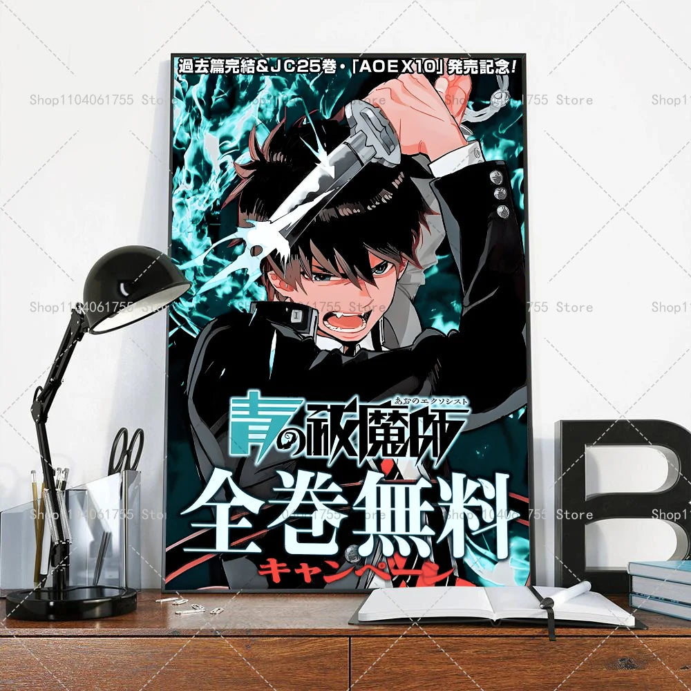 Blue Exorcist Wall Poster