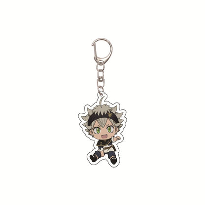 Black Clover Asta Acrylic Keychain