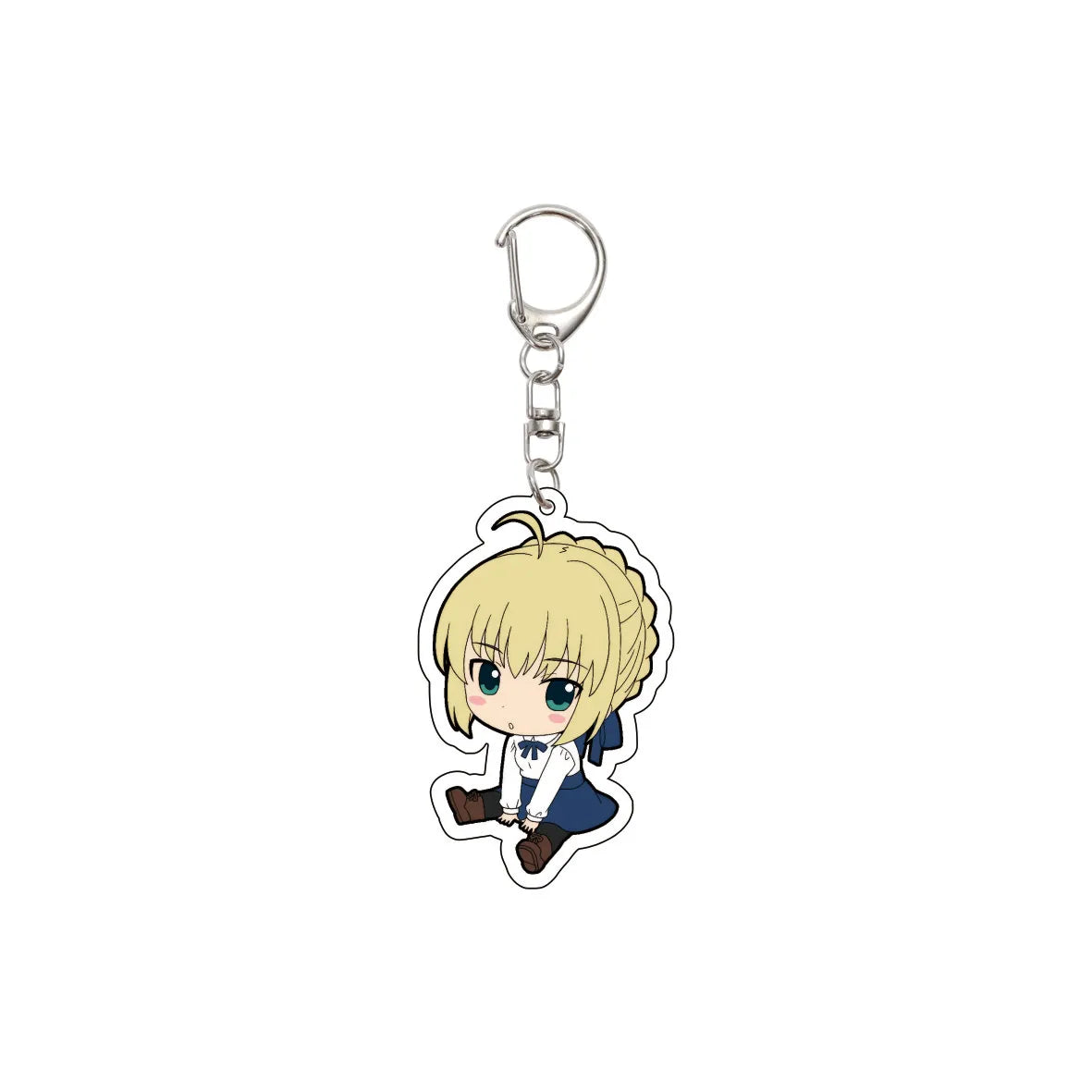 55MM Anime Fate/Grand Order Keychain Fujimaru Ritsuka Mash Kyrielight Astolfo Key Chain Acrylic Model Plate Christmas Gifts