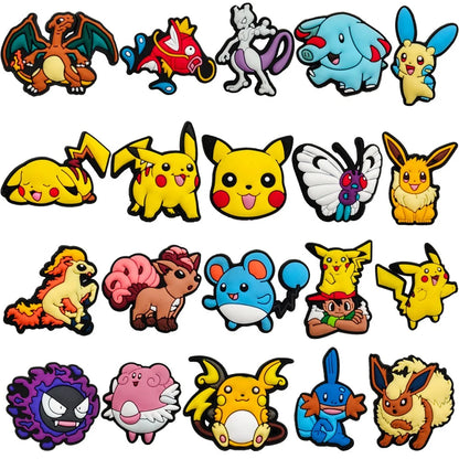 Pokemon Pikachu Shoe Charms