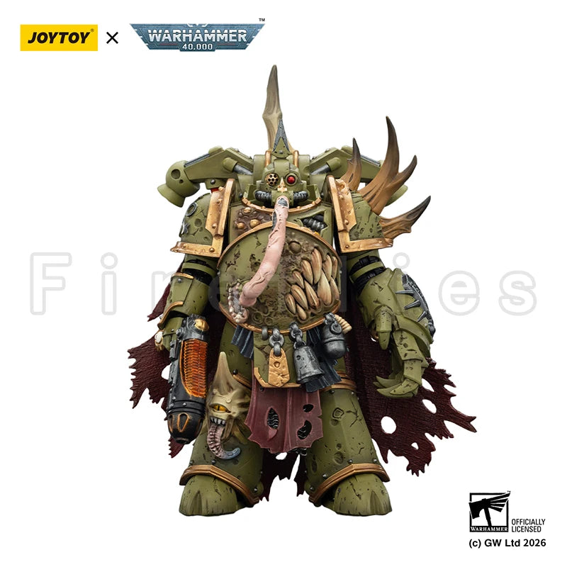 1/18 JOYTOY Action Figure 40K Death Guard Plague Marine Champion Anime Model Toy