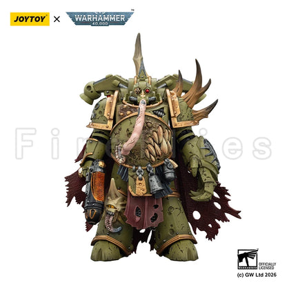 1/18 JOYTOY Action Figure 40K Death Guard Plague Marine Champion Anime Model Toy