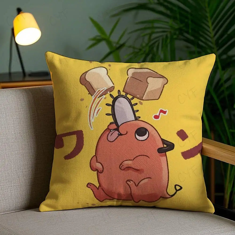 Chainsaw Man Pochita Pillow Case