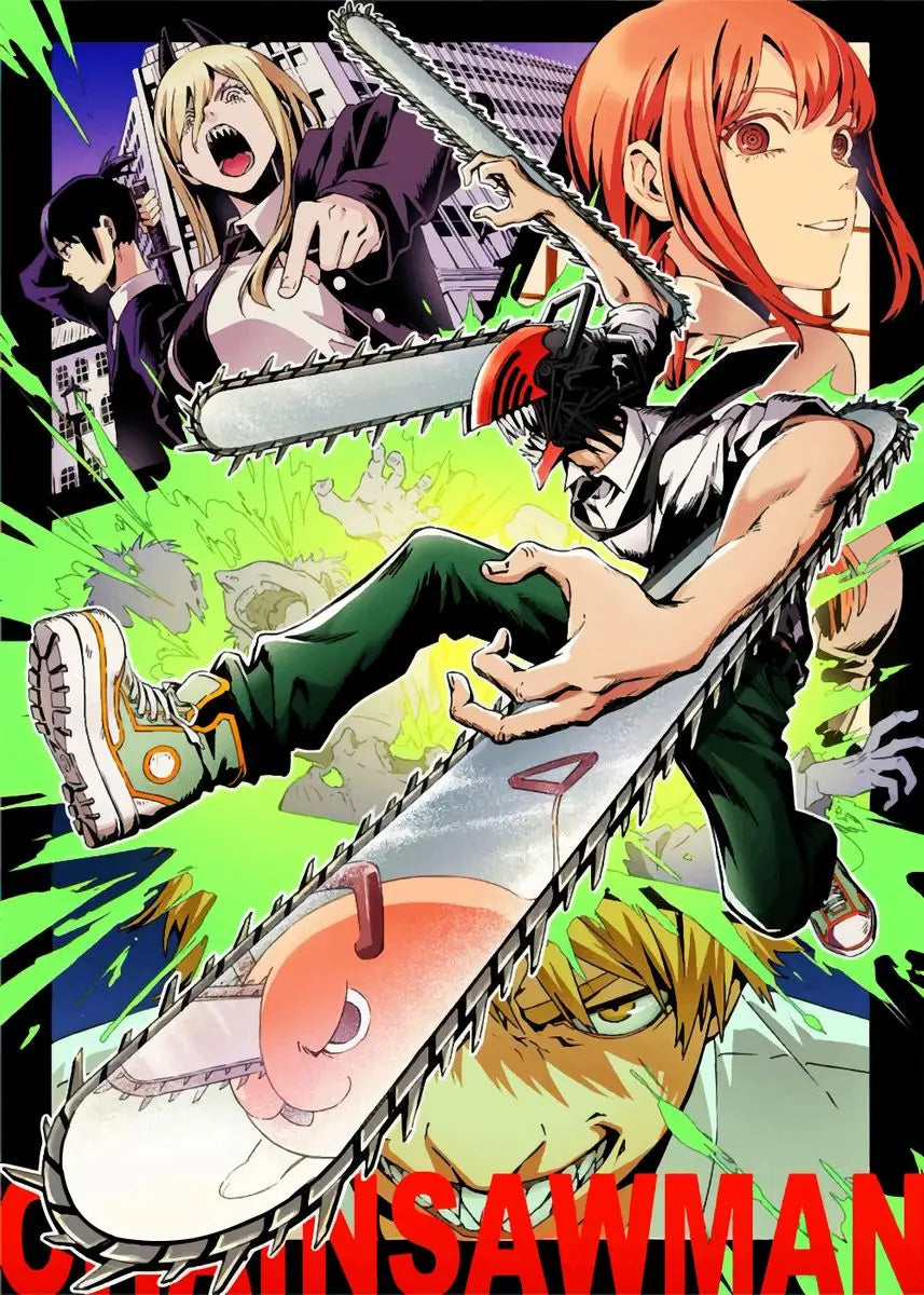Chainsaw Man Denji Canvas Poster