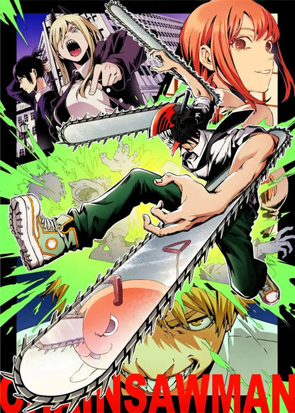 Chainsaw Man Denji Canvas Poster