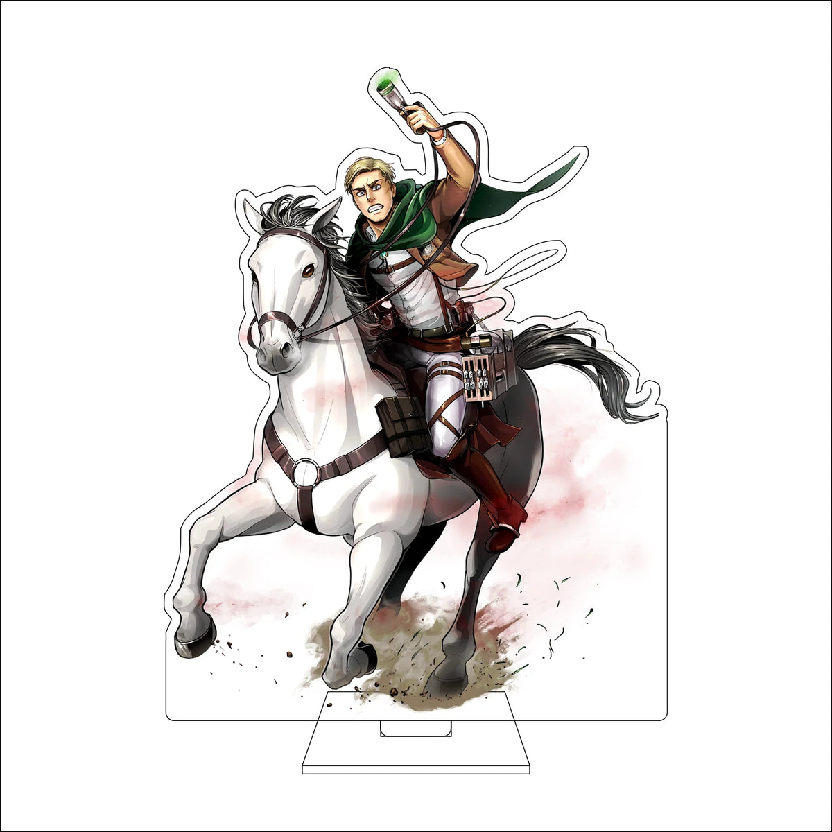 16CM Anime Attack on Titan Cosplay Acrylic Figure Stand Plate Armin Arlert Eren Jaeger Mikasa·Ackerman Ornaments Gifts