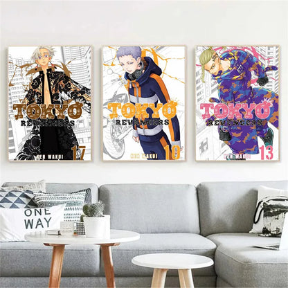 Tokyo Revengers Poster Canvas