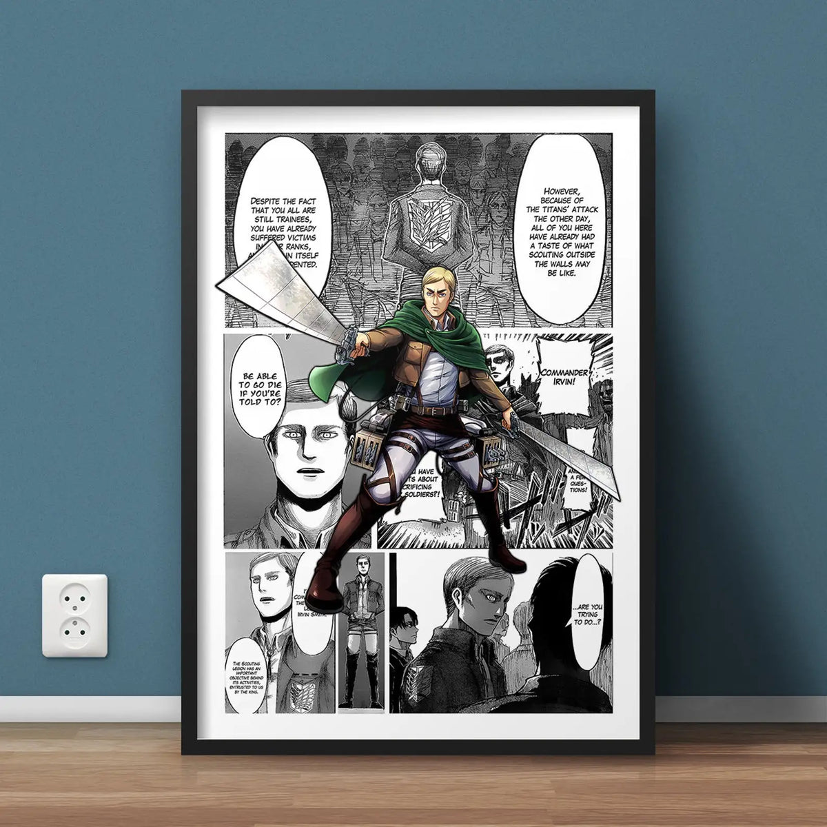 Japan Anime Attack on Titan Poster Cartoon Posters Canvas Painting Wall Art Home Decor Pictures For Living Room Decoration