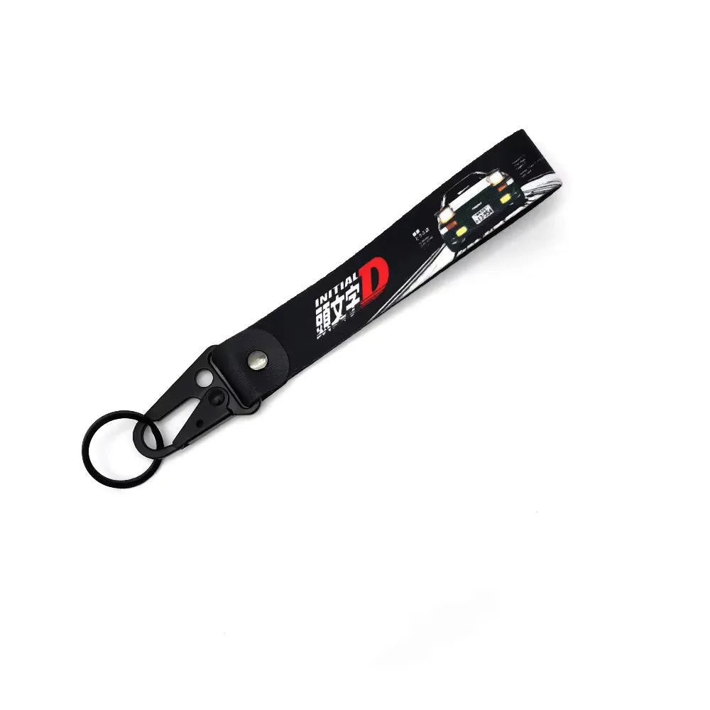 Initial D Keychain Lanyard