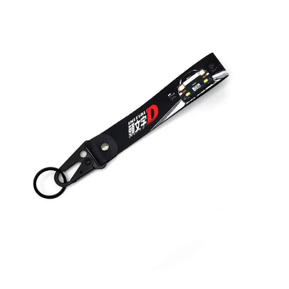 Initial D Keychain Lanyard