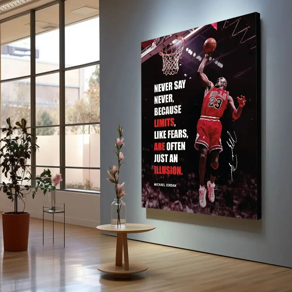 Jordan Kobe Canvas Print